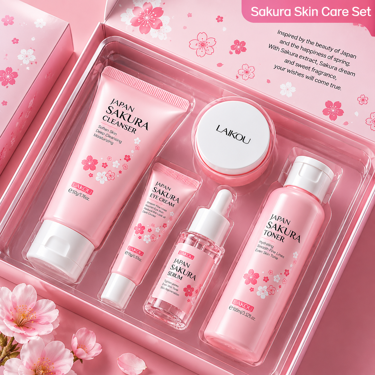Sakura Cherry Blossom Skincare