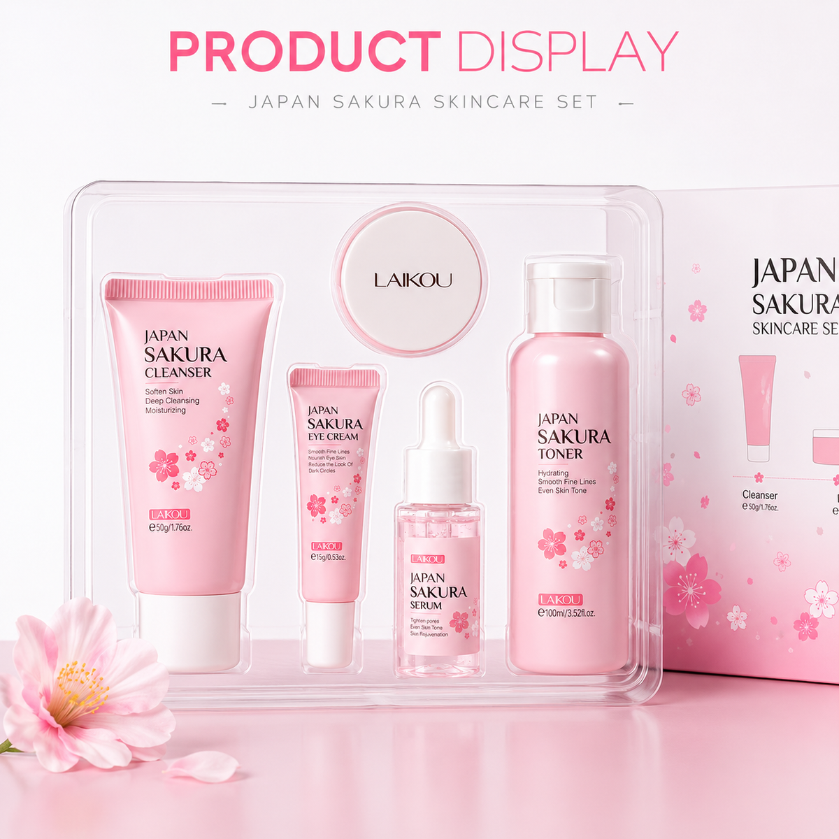 Sakura Cherry Blossom Skincare